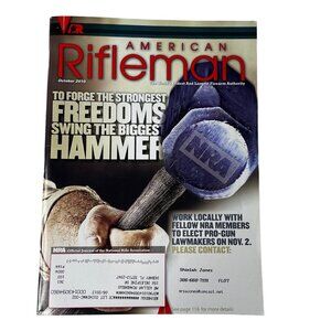 American Rifleman NRA Magazine October 2010 Vol 158 No 10 u National Rifle Assoc